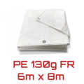 plandeka trudnopalna 6x8