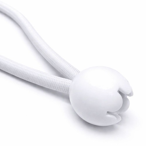 biała guma z kulką 18cm 6mm