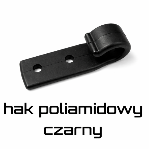 hak poliamidowy czarny