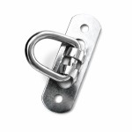 Chwytka naburtowa ruchoma wahliwa równoległa H25mm