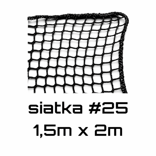 siatka L325 1,5x2 czarna