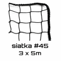 siatki L345 3x5 czarna