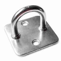 Fixed round guide h21 in square housing.