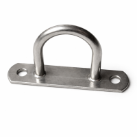 Lashing hook round - stainless - INOX h30