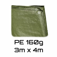 Protective tarpaulin 3x4 150 STANDARD