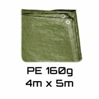 Protective tarpaulin 4x5 150 STANDARD