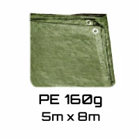 Protective tarpaulin 5x8 150 STANDARD