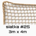 siatka L325 3x4 ciemny beż