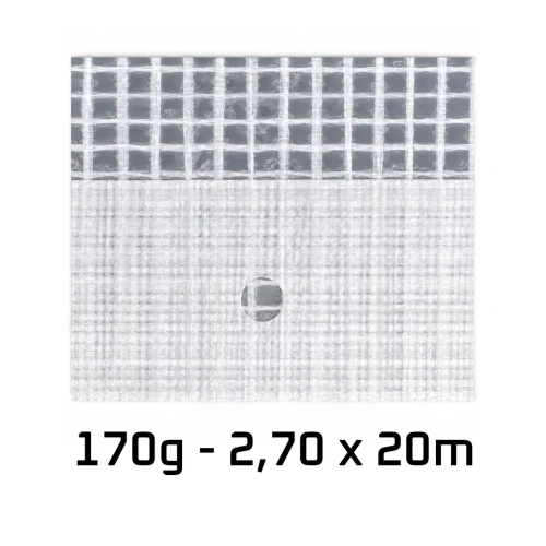 Plandeka zbrojona na rusztowanie ArmaTEX 170 - 2,7x20m.