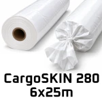 Folia termokurczliwa CargoSKIN 280 UV1 – 6x25 m, 300 µm, biała