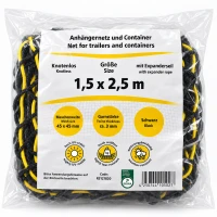 Siatka transportowa na przyczepkę 1,5x2,5 m z gumą