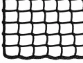 Czarna siatka polipropylenowa PP oczka 45 x 45 mm